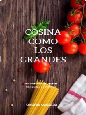 cover image of Cosina Como Los Grandes